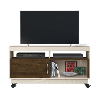 Foto 1 | Mueble Rack Artur Compacto Tv Hasta 50'' Blanco/savana
