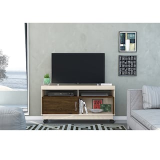Foto 3 | Mueble Rack Artur Compacto Tv Hasta 50'' Blanco/savana