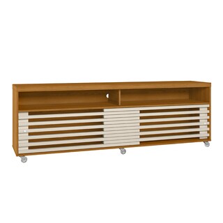 Foto 2 | Mueble Rack 2 Puertas Y Nicho Tv Hasta 65” Cinamomo/blanco