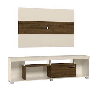 Foto 2 | Combo de Rack y Panel TV hasta 65'' Blanco Salvania