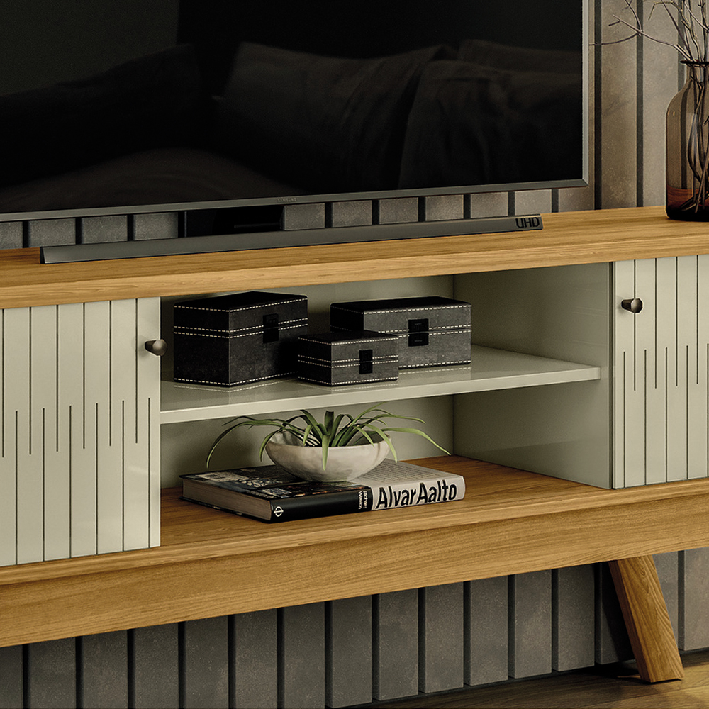 Foto 5 pulgar | Mueble para Tv 75'' Darady Valencia Cumaru