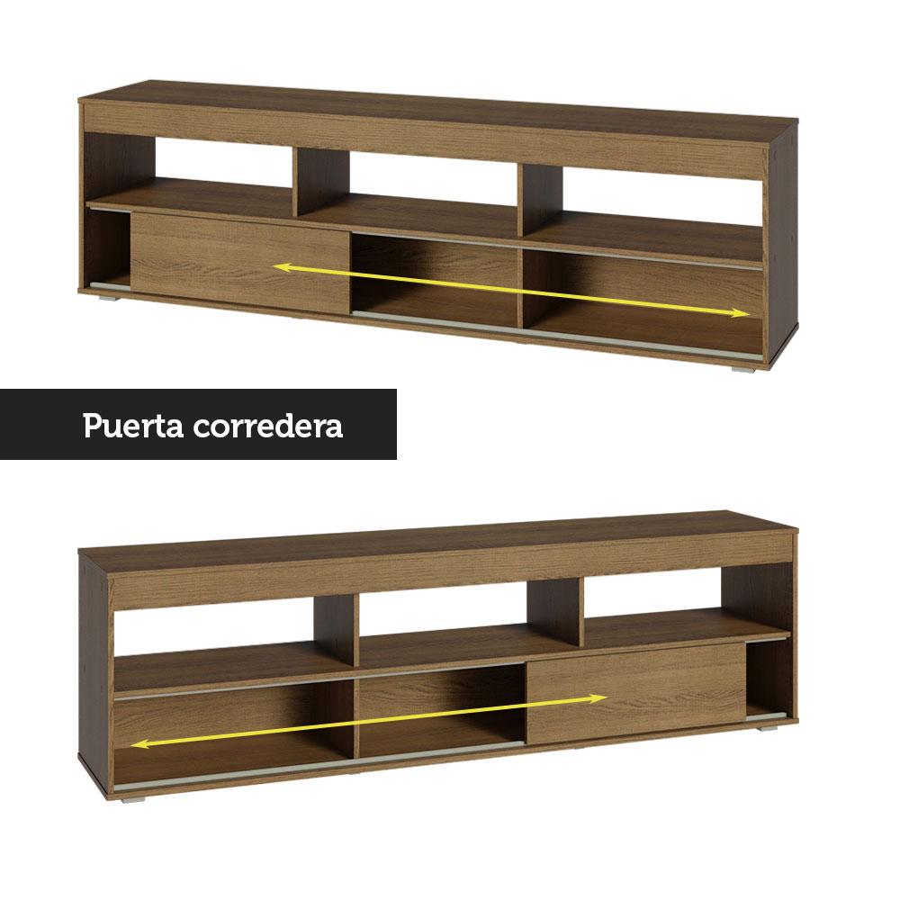 Foto 7 pulgar | Mueble Mesa Para Tv Rack Madesa Orlando Y Panel Hasta 65