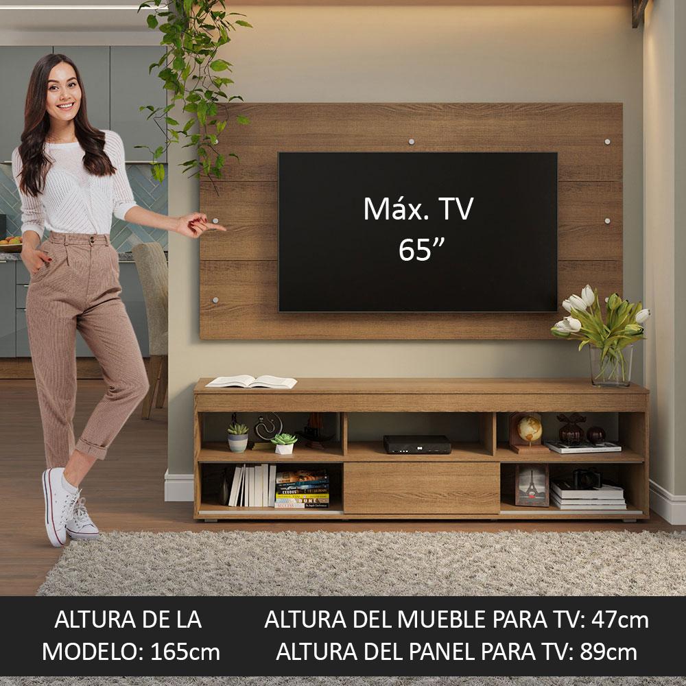 Foto 8 pulgar | Mueble Mesa Para Tv Rack Madesa Orlando Y Panel Hasta 65
