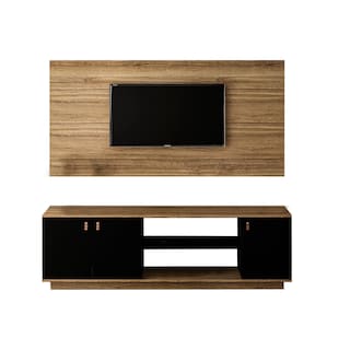 Foto 2 | Mesa Tv Y Panel Mobi Cianita Oak-negro