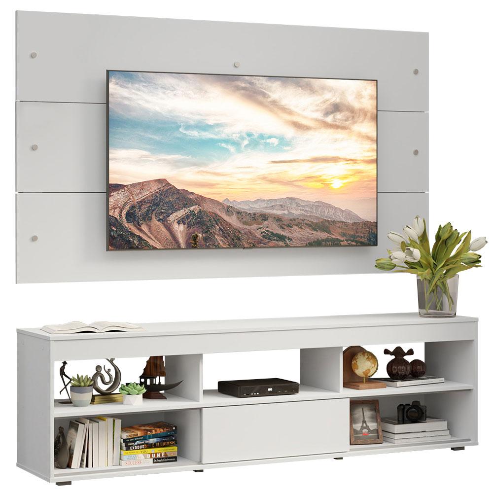 Foto 2 pulgar | Mueble Mesa Para Tv Rack Madesa Orlando Y Panel Hasta 65 B
