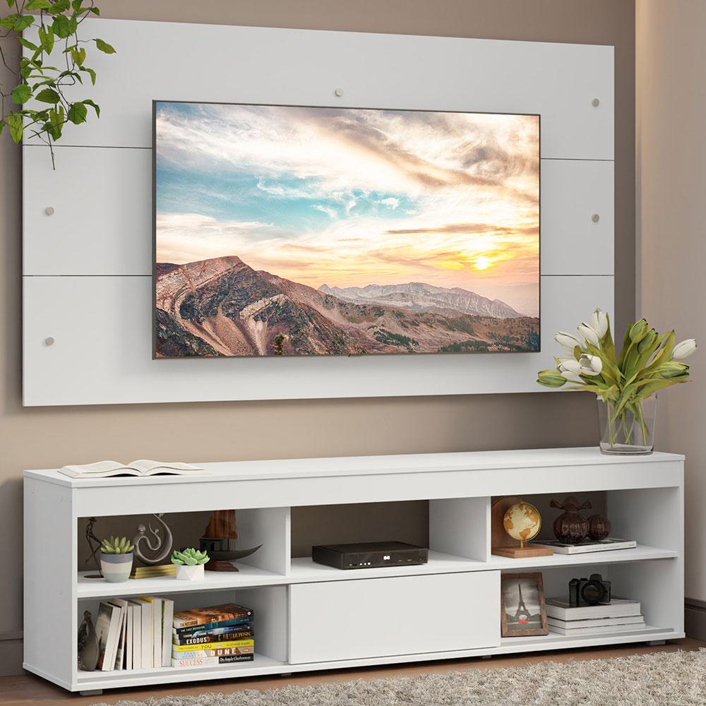 Foto 3 pulgar | Mueble Mesa Para Tv Rack Madesa Orlando Y Panel Hasta 65 B