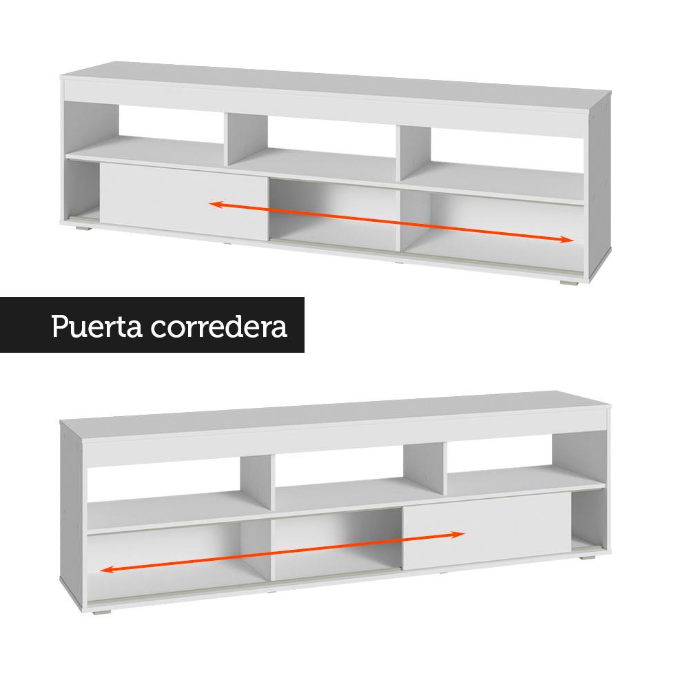 Foto 7 pulgar | Mueble Mesa Para Tv Rack Madesa Orlando Y Panel Hasta 65 B