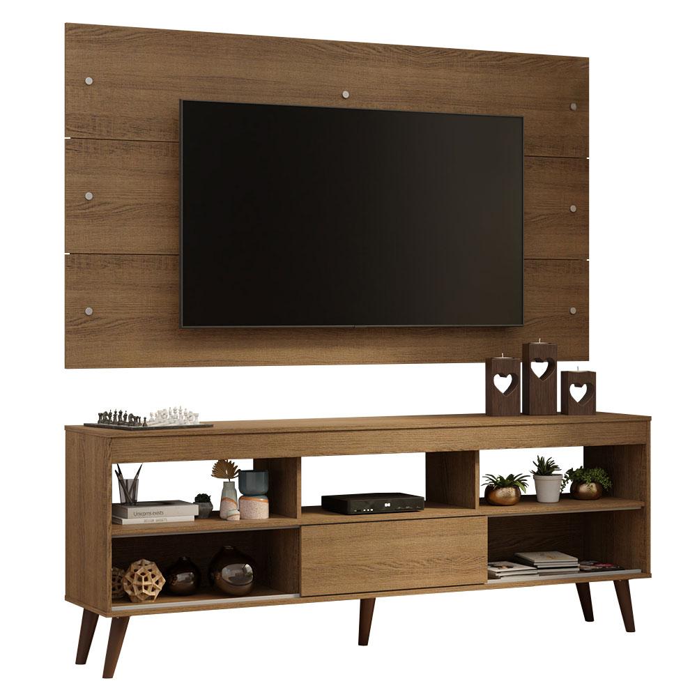 Foto 2 pulgar | Mueble Mesa Para Tv Rack Madesa Detroit Y Panel Hasta 65 Mm