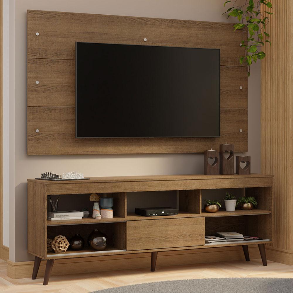 Foto 3 pulgar | Mueble Mesa Para Tv Rack Madesa Detroit Y Panel Hasta 65 Mm