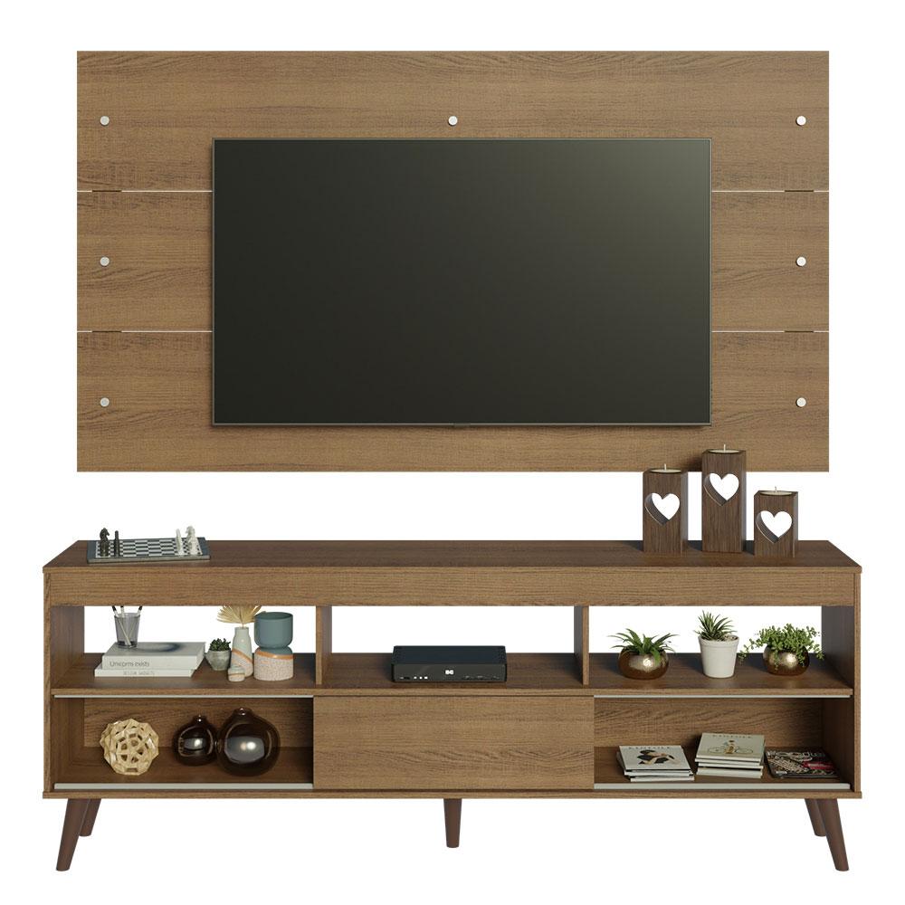 Foto 5 pulgar | Mueble Mesa Para Tv Rack Madesa Detroit Y Panel Hasta 65 Mm