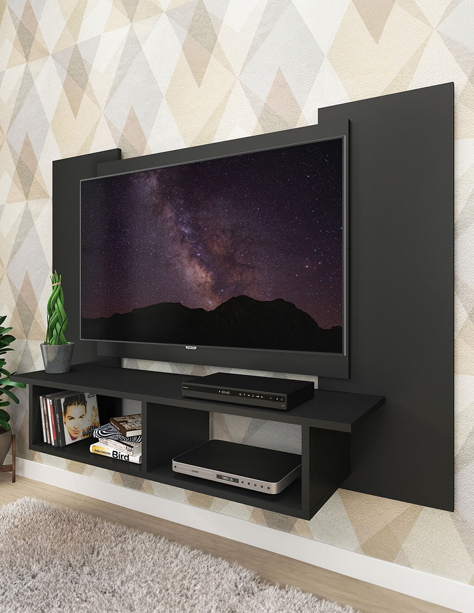 Mueble para Tv Mobi Luján Negro