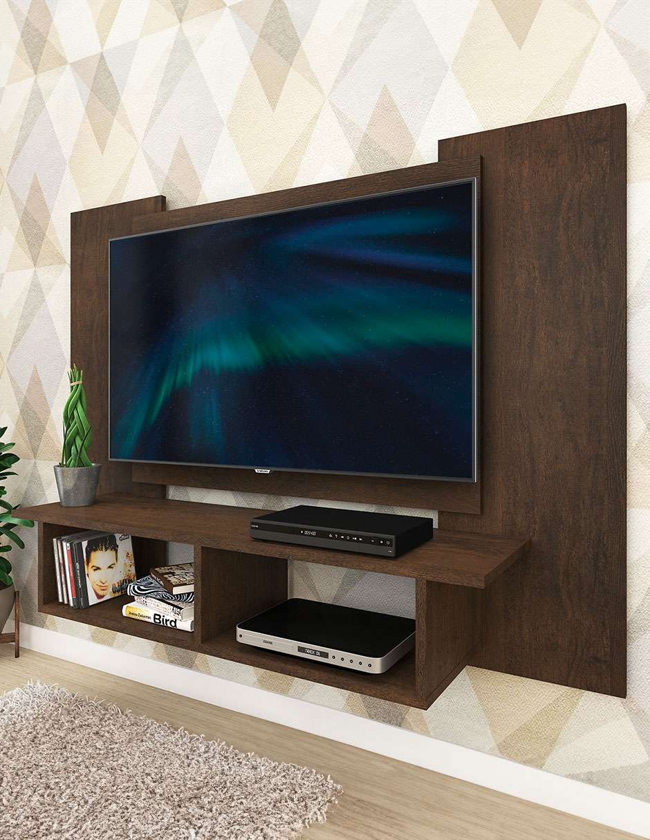 Foto 2 pulgar | Mesa para TV de Madera Mobi Luján