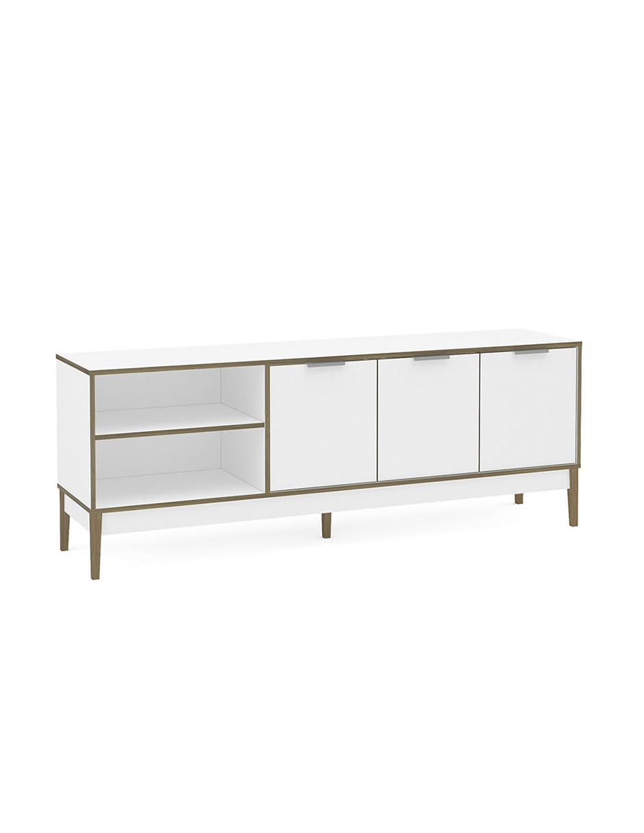 Foto 2 | Mesa De Tv Mobi Zircón Blanco