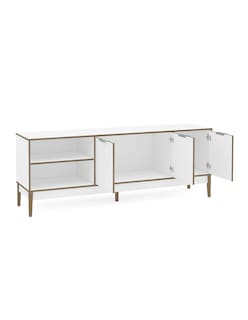 Foto 3 | Mesa De Tv Mobi Zircón Blanco