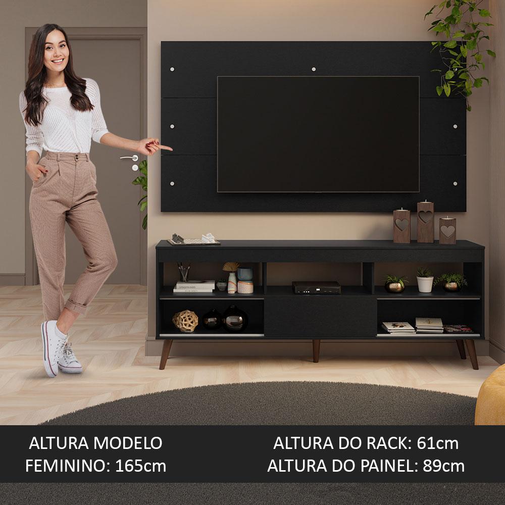 Foto 6 pulgar | Mueble Mesa Para Tv Rack Madesa Orlando Y Panel Hasta 65 1