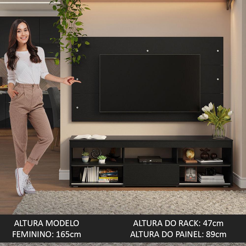 Foto 6 pulgar | Mueble Mesa Para Tv Rack Madesa Orlando Y Panel Hasta 65 N
