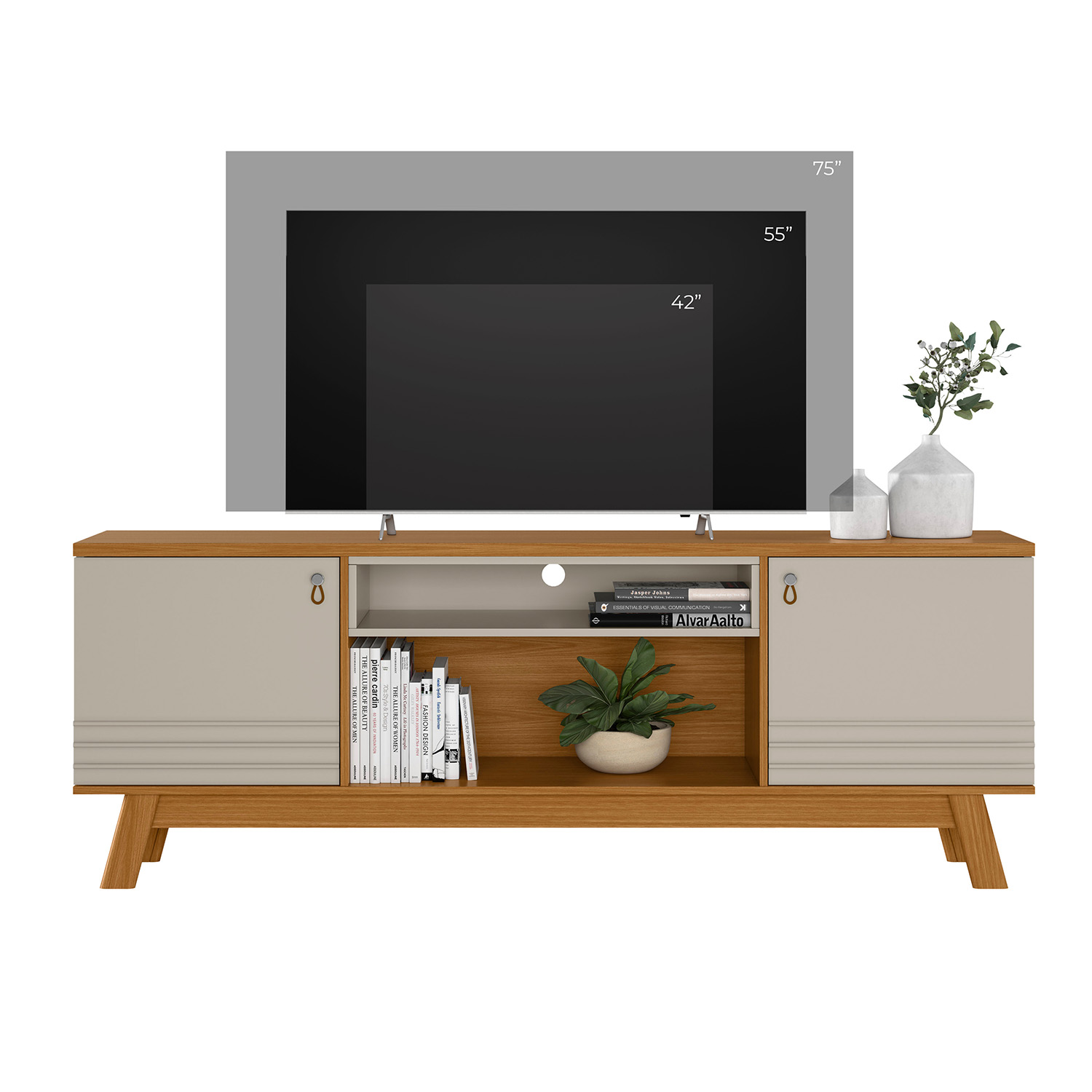 Foto 6 pulgar | Mueble De Tv 75'' Colorado Bossa