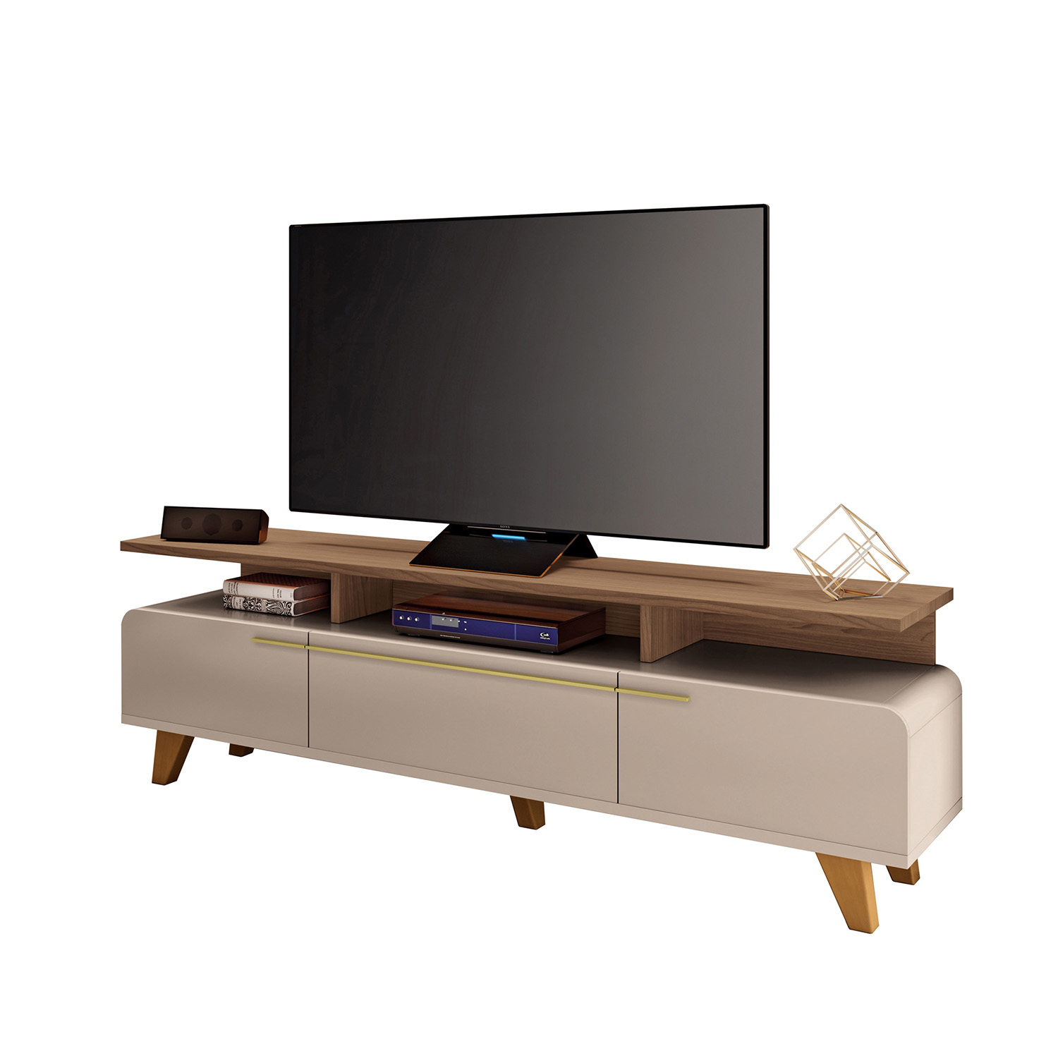 Foto 4 | Mesa Para Tv Hasta 75'' Essenza Bossa