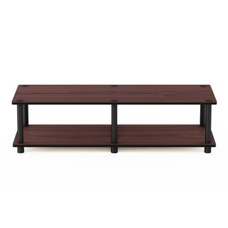 Foto 4 | Soporte De Televisión Furinno Just No Tools, Ancho, Color Cereza Oscuro - Venta Internacional.