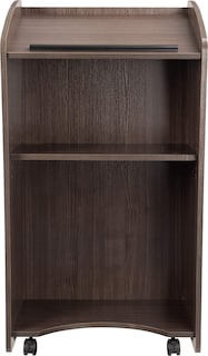 Foto 5 | Atril Oklahoma Sound Vision Ribbonwood Con 2 Estantes - Venta Internacional.