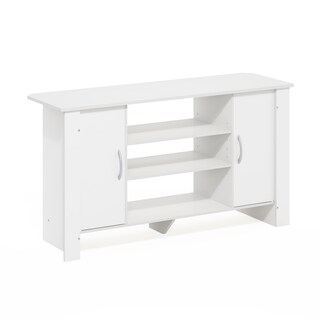 Foto 1 | Entertainment Center Furinno Econ - Soporte Para Tv De 50 Pulgadas, Color Blanco - Venta Internacional.
