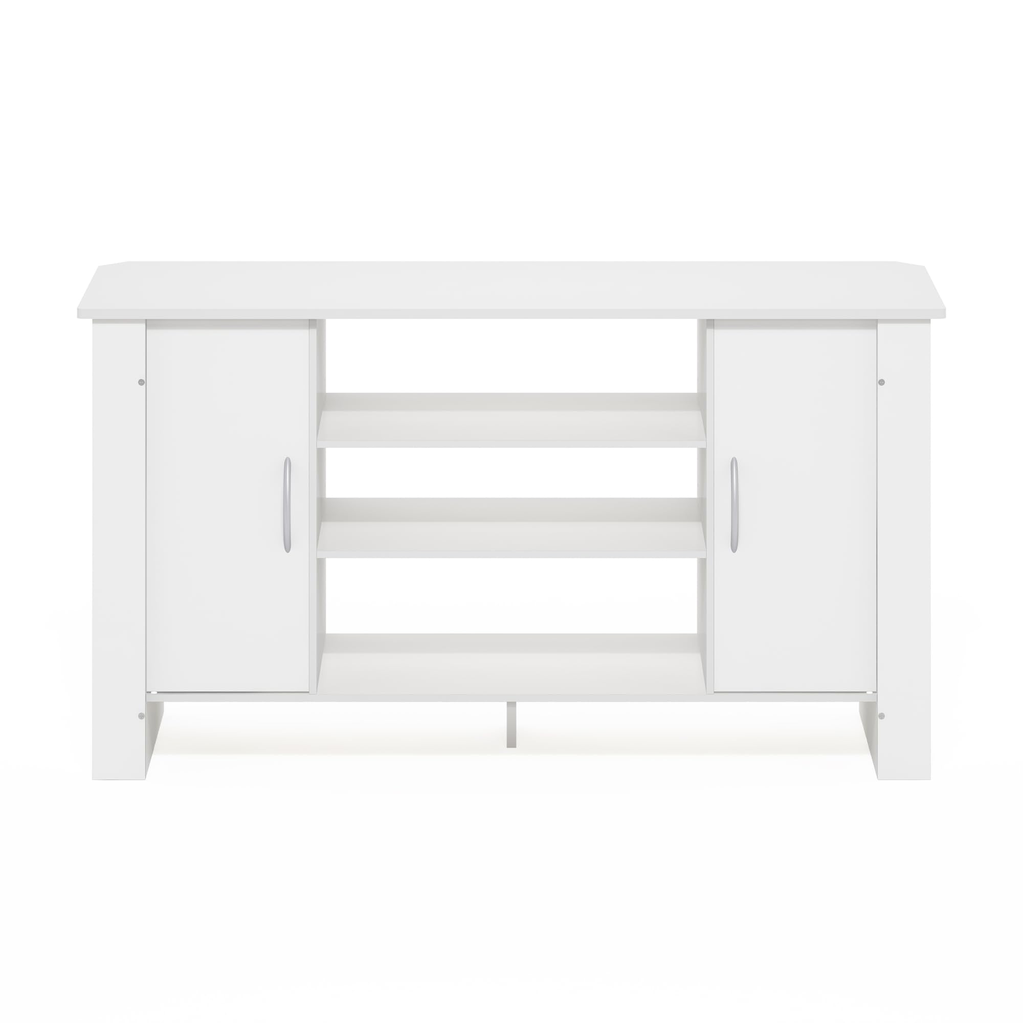 Foto 6 | Entertainment Center Furinno Econ - Soporte Para Tv De 50 Pulgadas, Color Blanco - Venta Internacional.