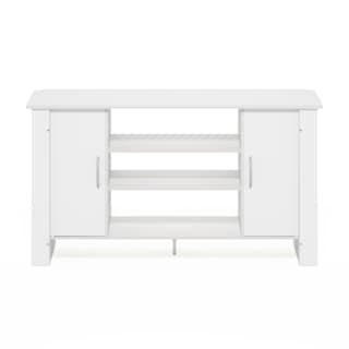 Foto 6 | Entertainment Center Furinno Econ - Soporte Para Tv De 50 Pulgadas, Color Blanco - Venta Internacional.