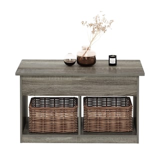 Foto 4 | Mesa De Café Furinno Jensen Para Sala De Estar Con Compartimento Oculto - Venta Internacional.