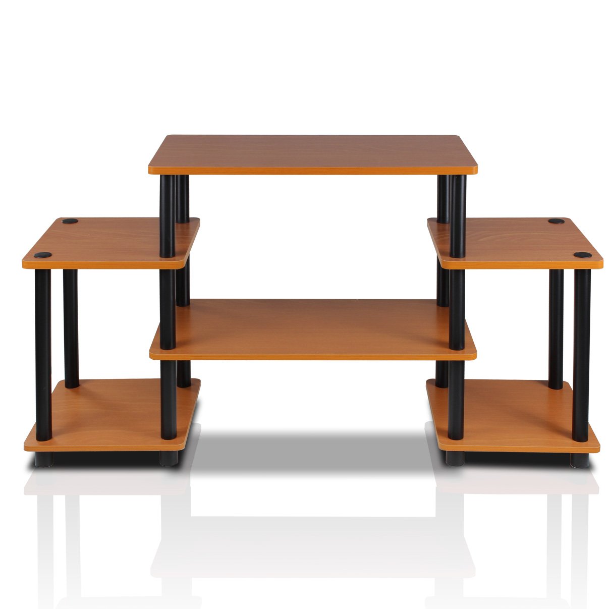 Foto 3 pulgar | Mesa para TV Furinno color Cereza y Negro - Venta Internacional