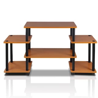 Foto 2 | Mesa para TV Furinno color Cereza y Negro - Venta Internacional