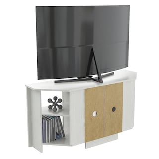 Foto 7 | Soporte De Esquina Inval Con Almacenamiento Ajustable Para Televisores Planos De Hasta 60 Pulgadas - Venta Internaciona
