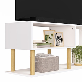 Foto 3 | Mueble De Tv Vetra, Moru, Blanco