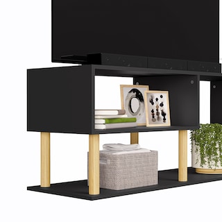 Foto 3 | Mueble De Tv Vetra Moru color Negro