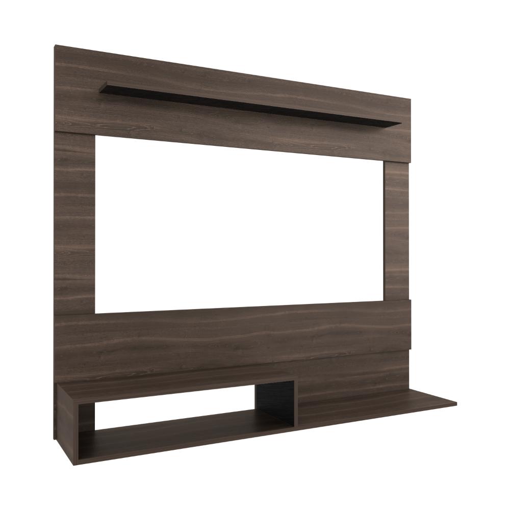 Foto 3 | Panel De Tv Ascher  Milan Y Wengue Para Tv De 70 Pulgadas Virtual Muebles