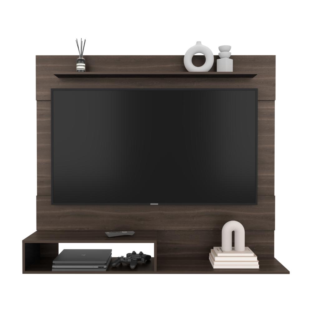 Foto 4 | Panel De Tv Ascher  Milan Y Wengue Para Tv De 70 Pulgadas Virtual Muebles