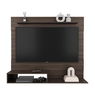 Foto 4 | Panel De Tv Ascher Milan Y Wengue Para Tv De 70 Pulgadas Virtual Muebles
