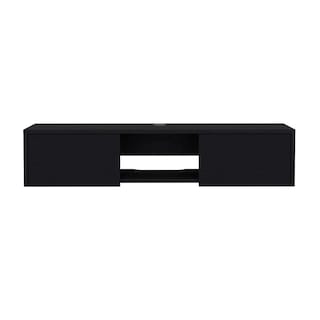 Foto 6 | Mesa Para Tv Flotante Gleid Wengue Virtual Muebles