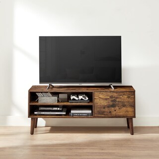 Foto 4 | Soporte De Tv Vasagle Para Televisores De Hasta 55 Pulgadas 120 Cm De Largo Marrón