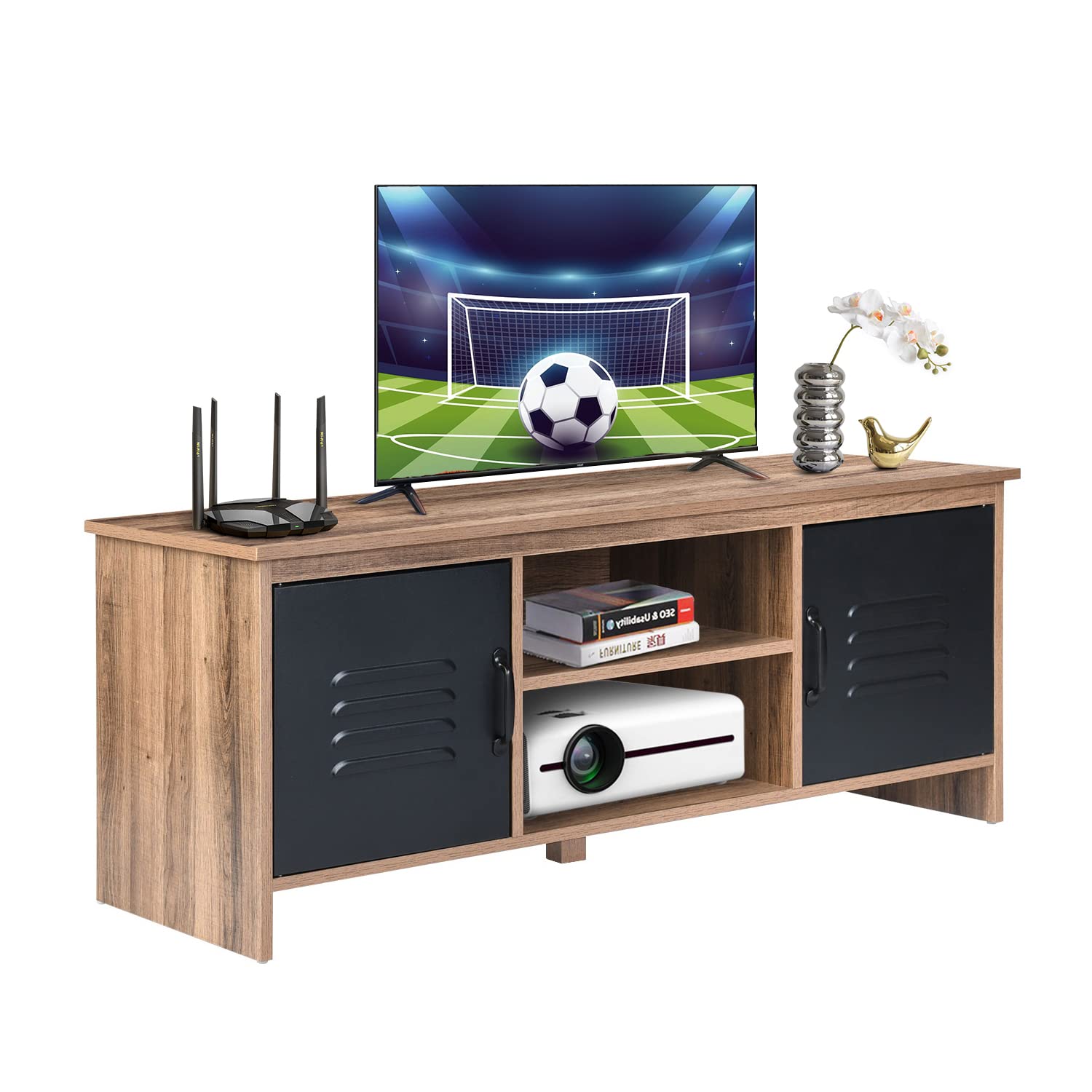 Foto 1 | Mesa para TV 50 Pulgadas de Madera Furniturer