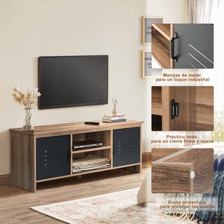 Foto 4 | Mesa para TV 50 Pulgadas de Madera Furniturer