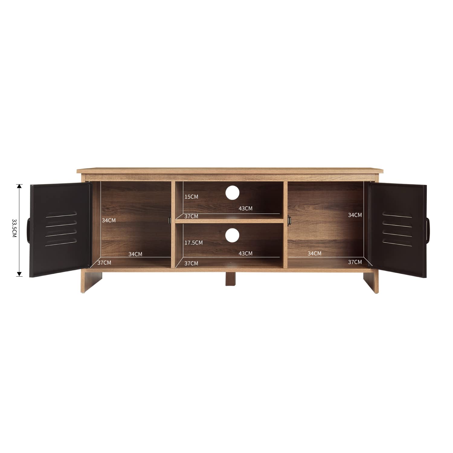 Foto 5 | Mesa para TV 50 Pulgadas de Madera Furniturer