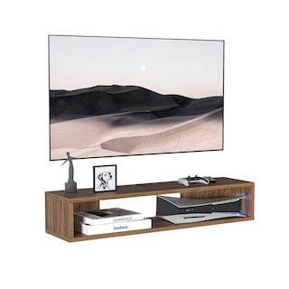 Foto 1 | Mueble Para Tv Flotante Lima Moru Color Latte