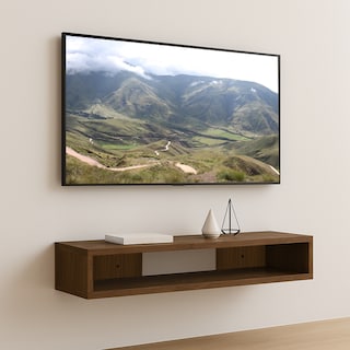 Foto 7 | Mueble Para Tv Flotante Lima Moru Color Latte