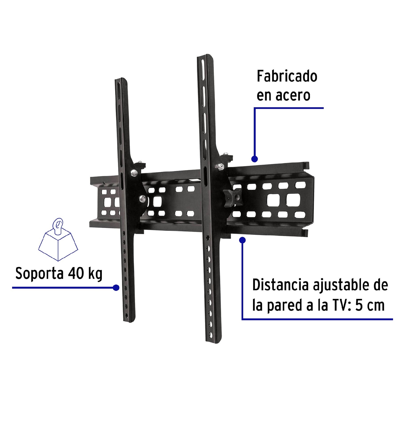 Foto 3 pulgar | Soporte Para Pantallas De 32'' A 70'' Con Movimiento Angular
