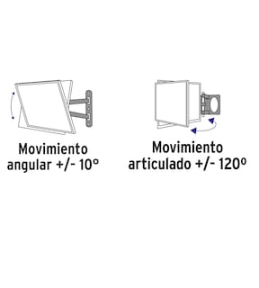 Foto 3 | Soporte Para Pantallas 26'' A 65'' Mov. Angular Y Articulado