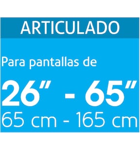 Foto 4 | Soporte Para Pantallas 26'' A 65'' Mov. Angular Y Articulado