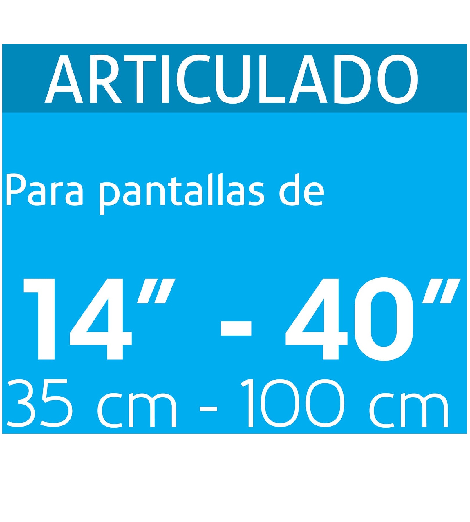 Foto 4 pulgar | Soporte Para Pantallas 14'' A 40'' Mov. Angular Y Articulado