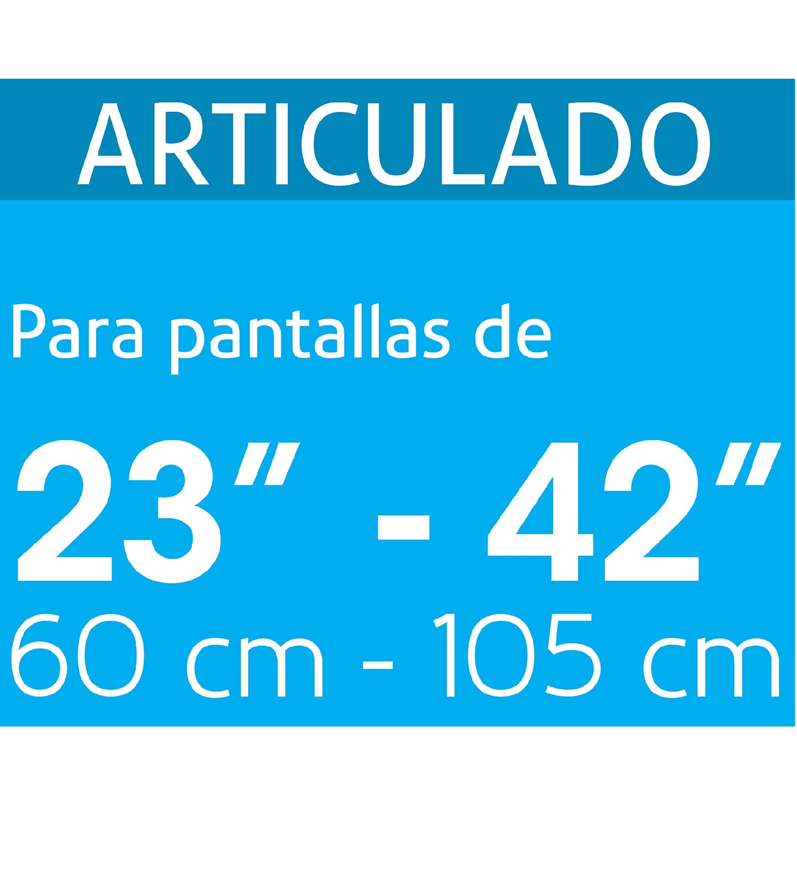 Foto 5 pulgar | Soporte Para Pantallas 23'' A 42'' Mov. Angular Y Articulado