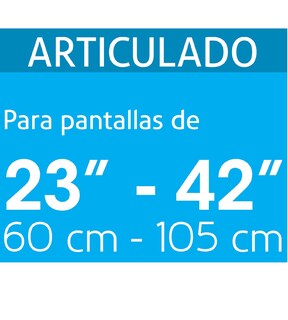 Foto 4 | Soporte Para Pantallas 23'' A 42'' Mov. Angular Y Articulado