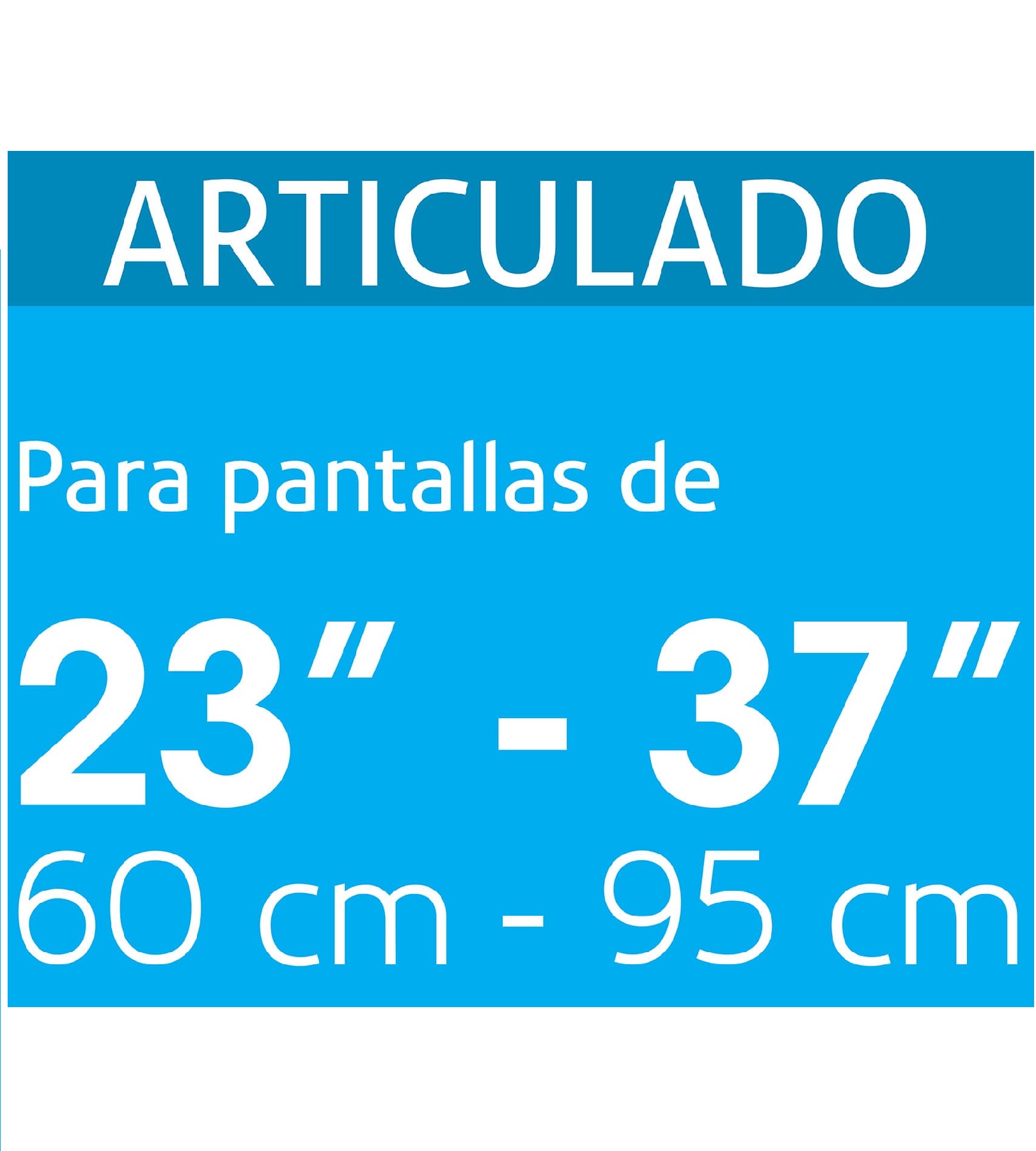 Foto 5 pulgar | Soporte Para Pantallas 23'' A 37'' Mov. Angular Y Articulado